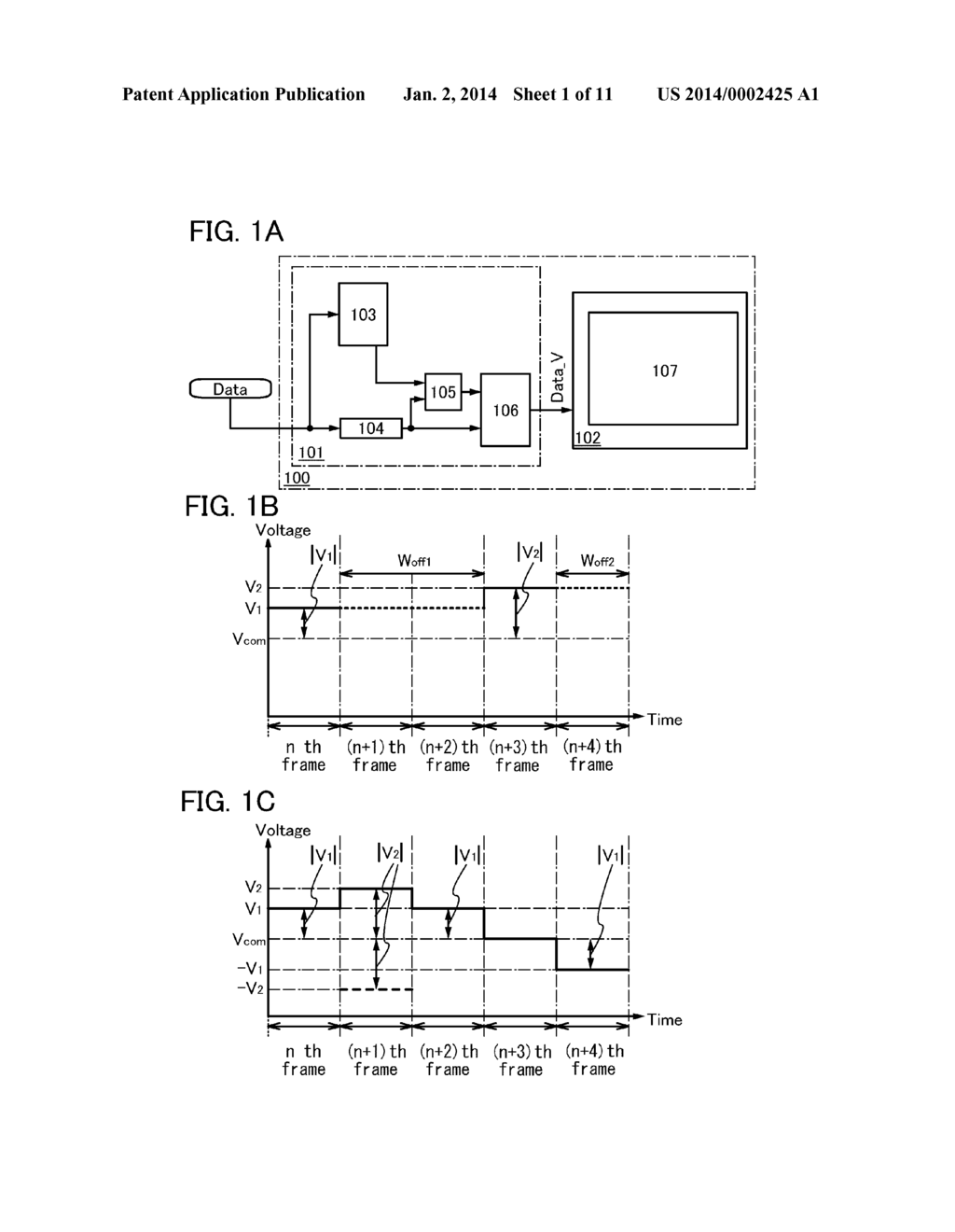 METHOD OF DRIVING DISPLAY DEVICE, AND DISPLAY DEVICE - diagram, schematic, and image 02