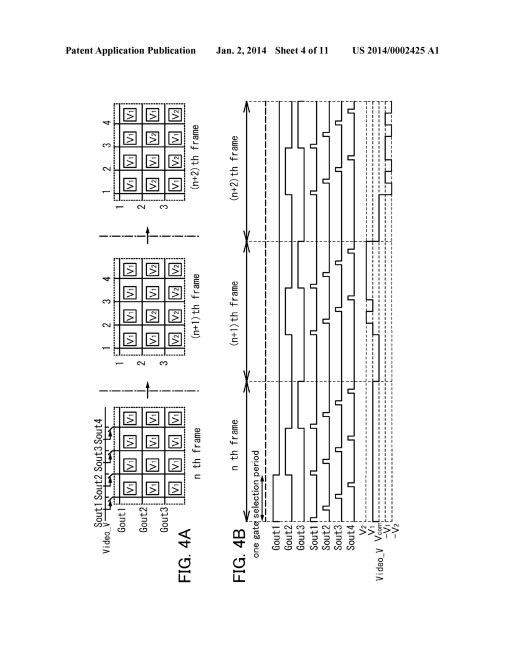 METHOD OF DRIVING DISPLAY DEVICE, AND DISPLAY DEVICE - diagram, schematic, and image 05