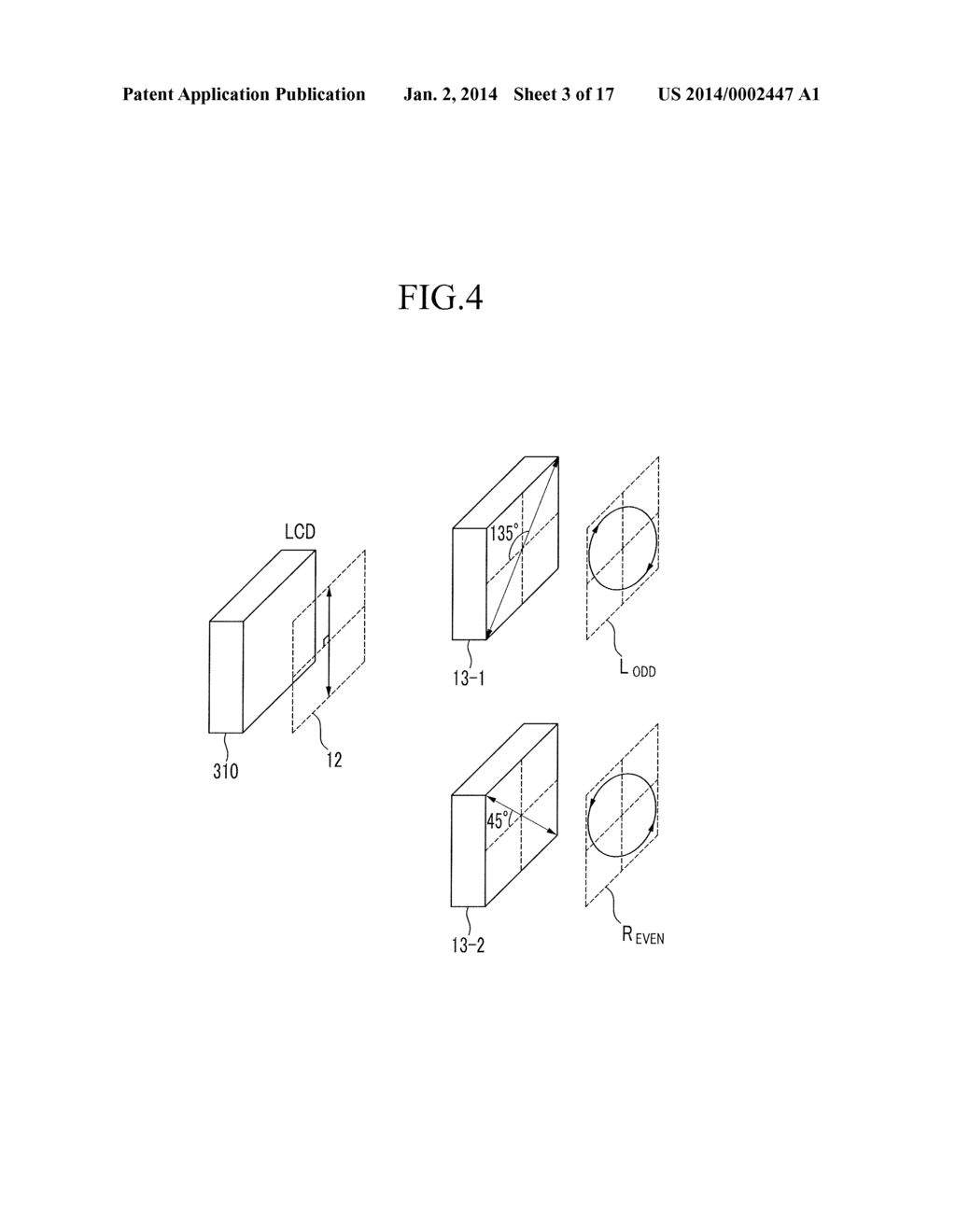 3D IMAGE DISPLAY DEVICE AND DRIVING METHOD THEREOF - diagram, schematic, and image 04