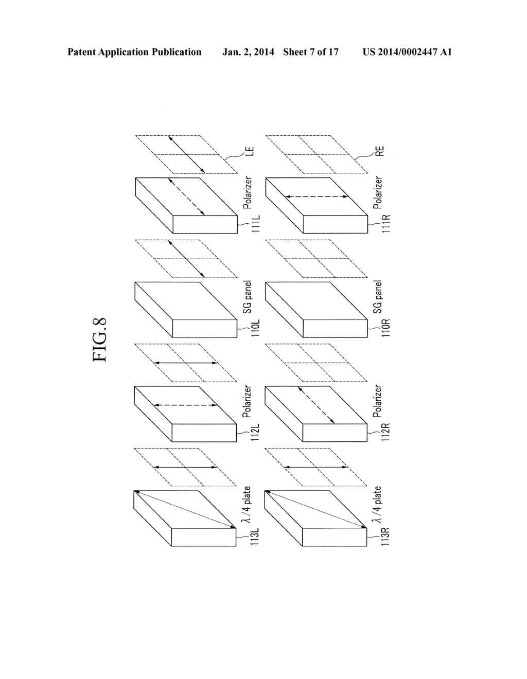 3D IMAGE DISPLAY DEVICE AND DRIVING METHOD THEREOF - diagram, schematic, and image 08