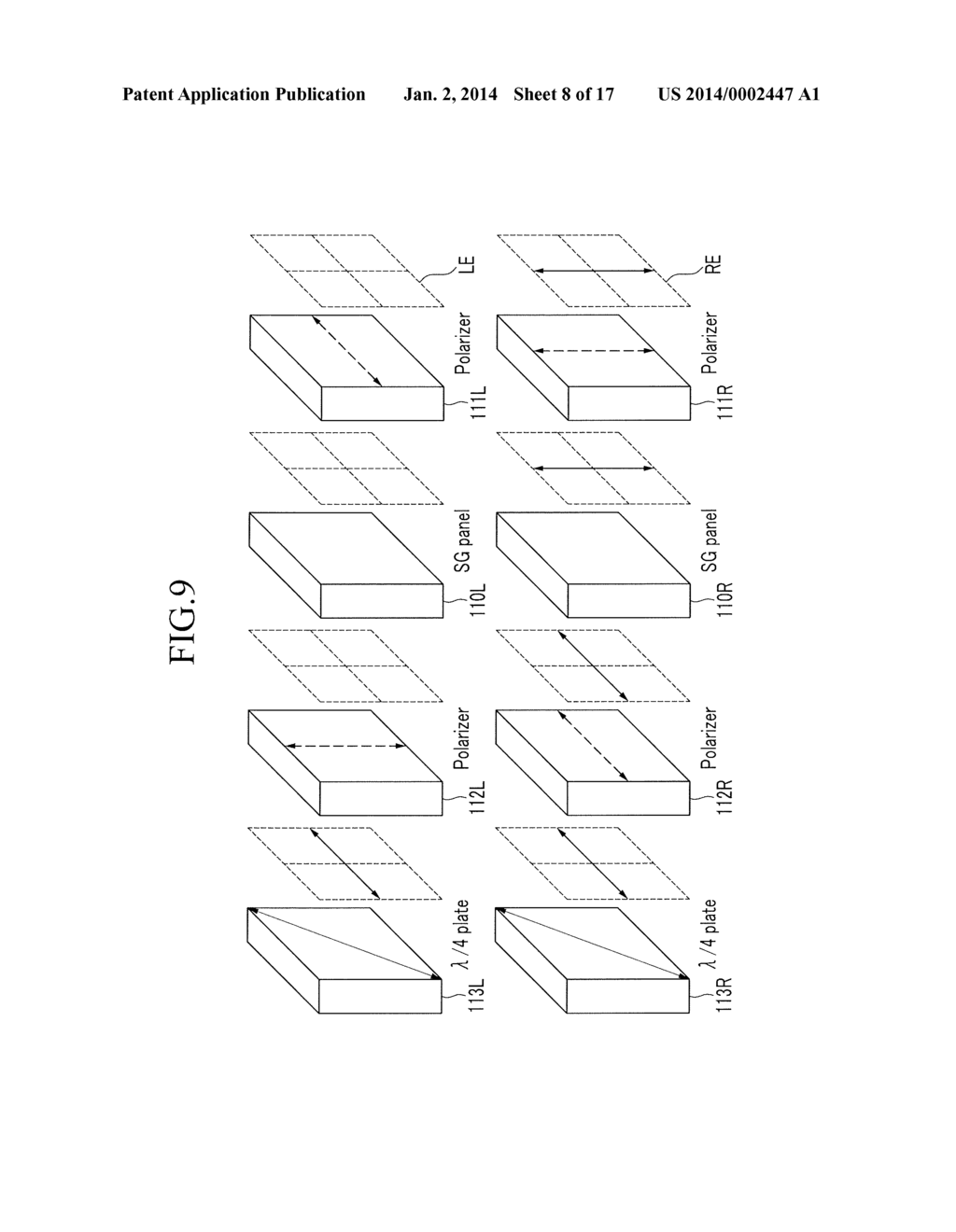 3D IMAGE DISPLAY DEVICE AND DRIVING METHOD THEREOF - diagram, schematic, and image 09