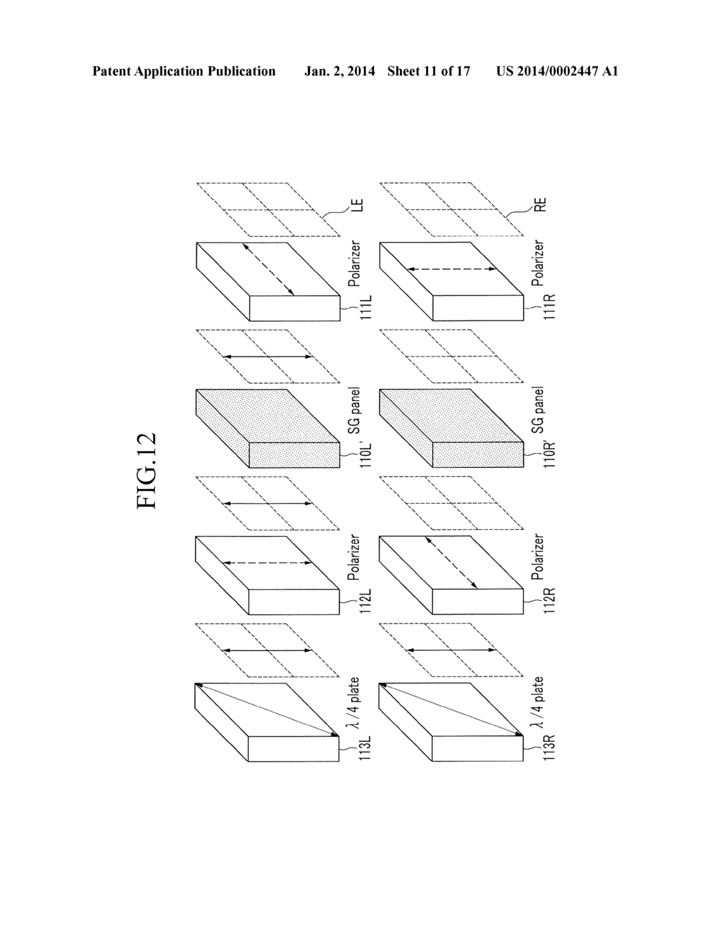 3D IMAGE DISPLAY DEVICE AND DRIVING METHOD THEREOF - diagram, schematic, and image 12