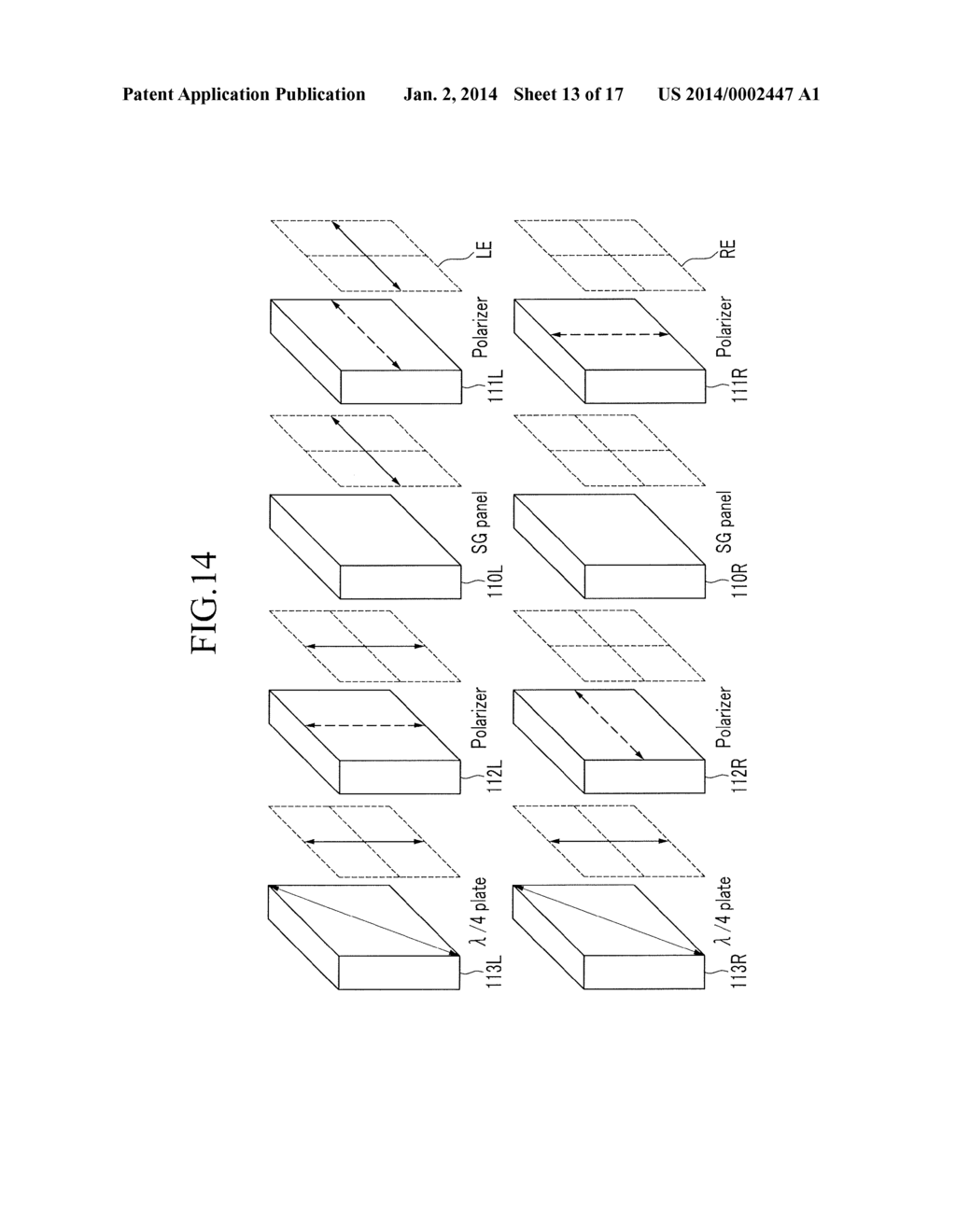 3D IMAGE DISPLAY DEVICE AND DRIVING METHOD THEREOF - diagram, schematic, and image 14