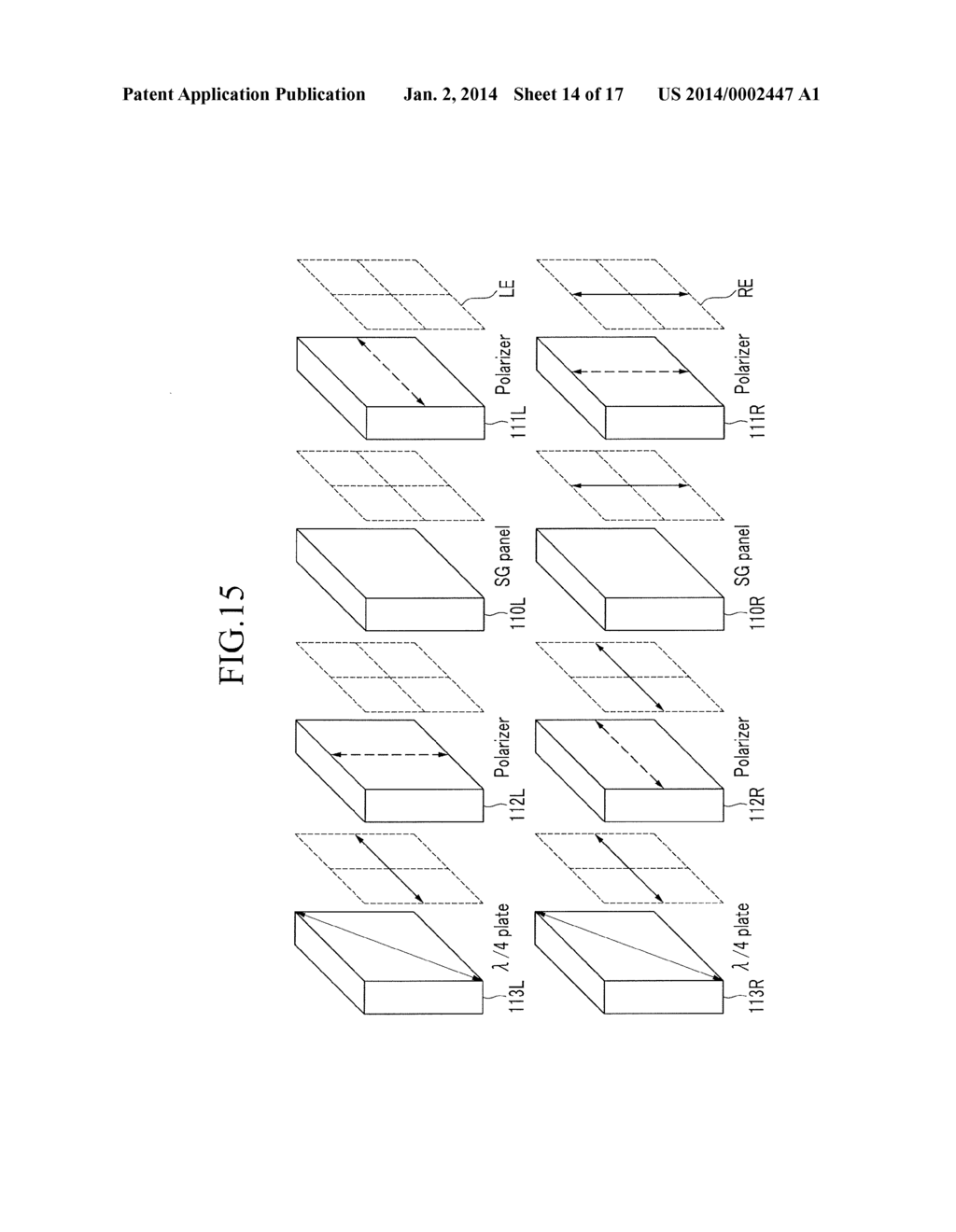 3D IMAGE DISPLAY DEVICE AND DRIVING METHOD THEREOF - diagram, schematic, and image 15