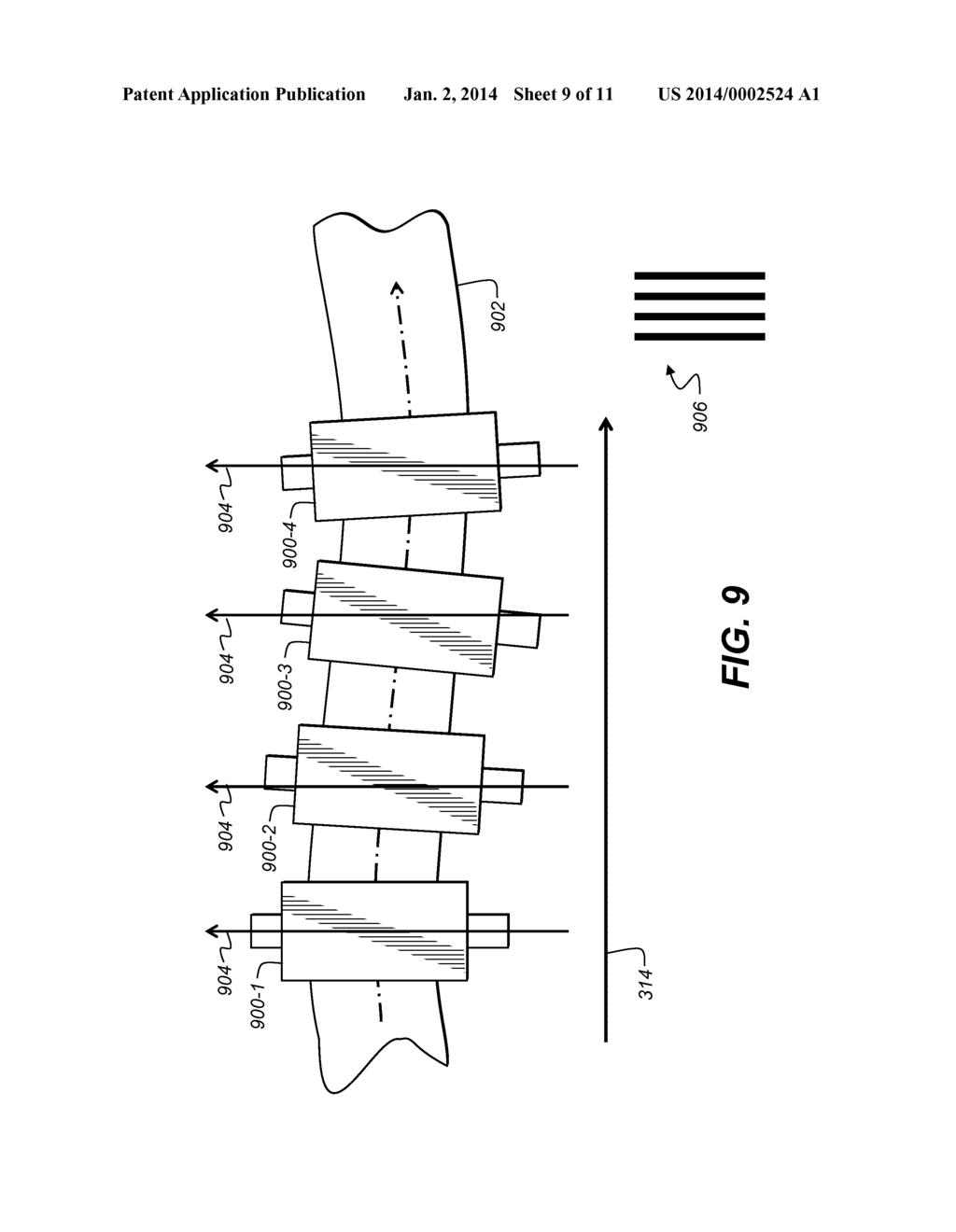 CORRECTING WEB SKEW IN A PRINTING SYSTEM - diagram, schematic, and image 10