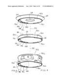 SECURITY SYSTEM INCLUDING MODULAR RING HOUSING diagram and image