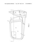 VEHICLE MIRROR ASSEMBLY WITH WIDE ANGLE ELEMENT diagram and image