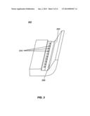 LIGHTING UNIT HAVING LIGHTING STRIPS WITH LIGHT EMITTING ELEMENTS AND A     REMOTE LUMINESCENT MATERIAL diagram and image