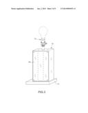 LAVA LAMP DISPLAY DEVICE diagram and image