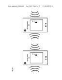 Coordinating devices to estimate distance, relative position, and device     attitude diagram and image