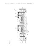 ACOUSTIC WAVE DEVICE BUILT-IN MODULE AND COMMUNICATION DEVICE diagram and image