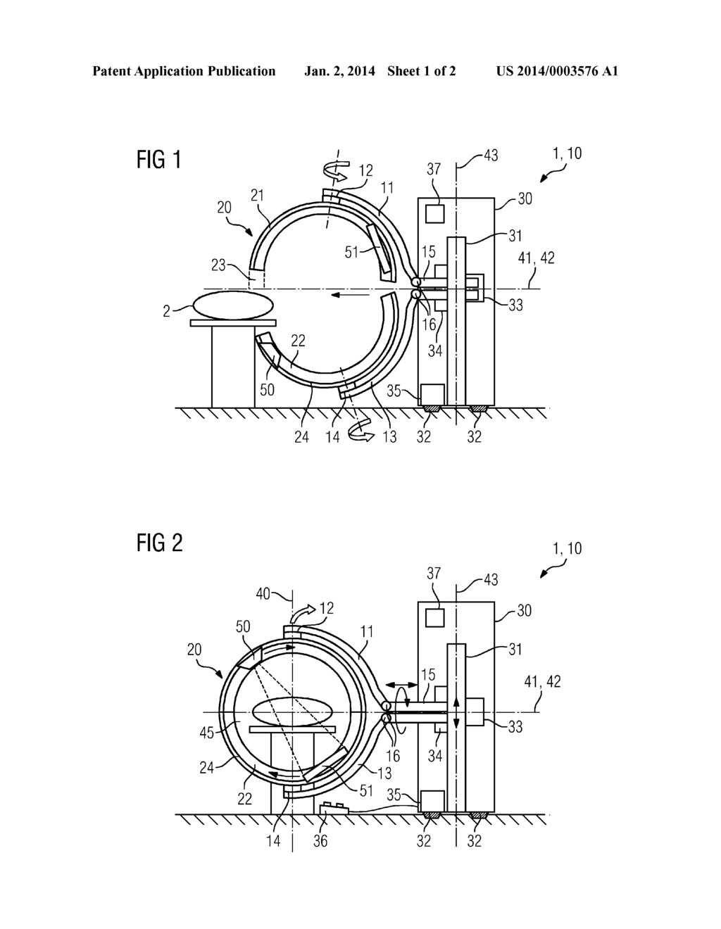 SUPPORTING DEVICE AND INTRA-OPERATIVE IMAGING DEVICE HAVING THE SUPPORTING     DEVICE - diagram, schematic, and image 02