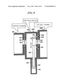 GATE VALVE UNIT, SUBSTRATE PROCESSING DEVICE AND SUBSTRATE PROCESSING     METHOD THEREOF diagram and image