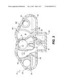 TURBOCHARGER SUPPORT HOUSING HAVING ALIGNMENT FEATURES diagram and image