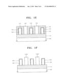 METHOD OF FORMING FINE PATTERNS OF SEMICONDUCTOR DEVICE BY USING DOUBLE     PATTERNING PROCESS WHICH USES ACID DIFFUSION diagram and image