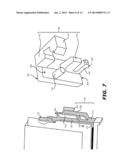 SIDE RETAINER ASSEMBLY FOR HEAT SINK AND MEMORY MODULES diagram and image