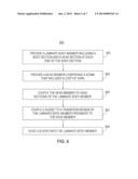 LAMINATE LANYARDS AND METHODS FOR MAKING THE SAME diagram and image