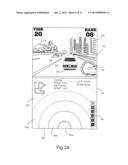 GAME OBJECT CONTROL USING POINTING INPUTS TO ROTATE A DISPLAYED VIRTUAL     OBJECT CONTROL DEVICE diagram and image