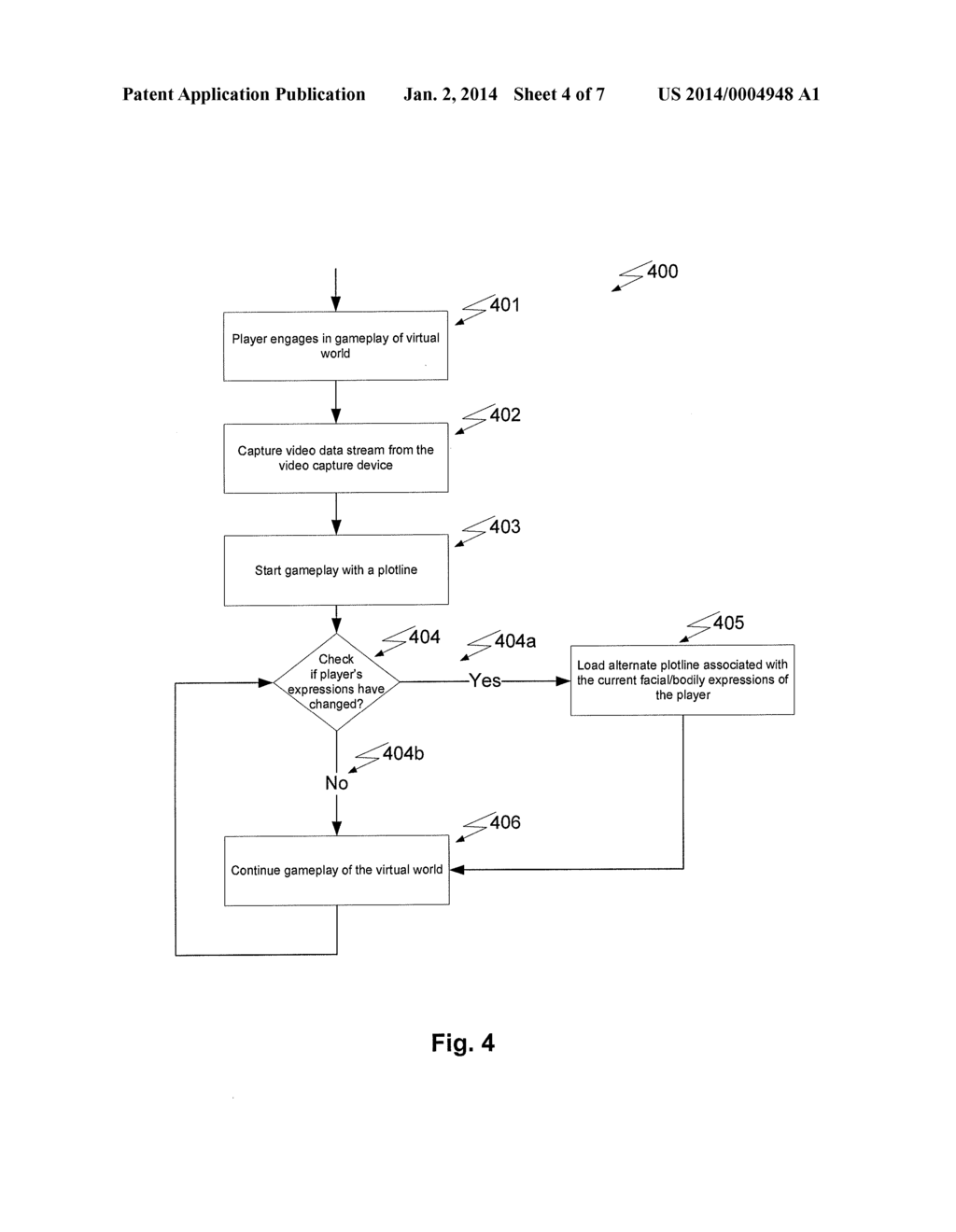 Systems and Method for Capture and Use of Player Emotive State in Gameplay - diagram, schematic, and image 05