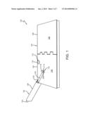 Portable Mechanical Golf Tee Device diagram and image