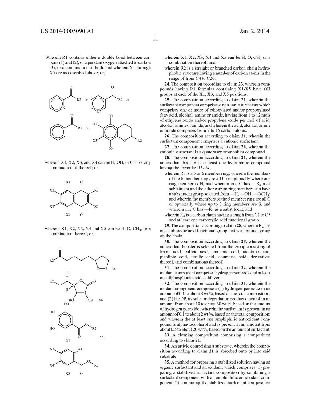 STABILIZATION OF SURFACTANTS AGAINST OXIDATIVE ATTACK - diagram, schematic, and image 19