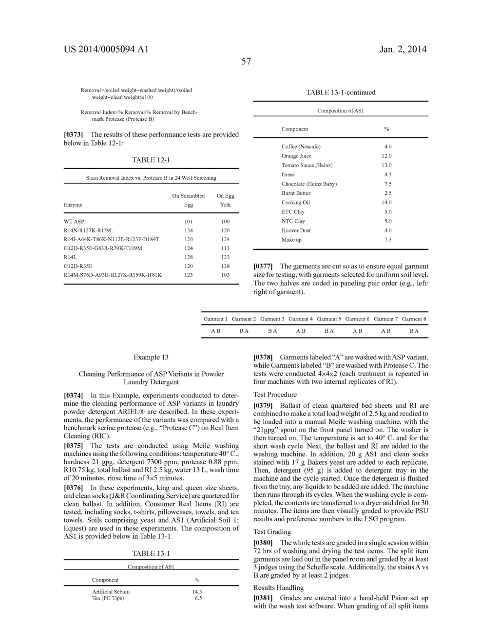 MULTIPLE MUTATION VARIANTS OF SERINE PROTEASE - diagram, schematic, and image 65