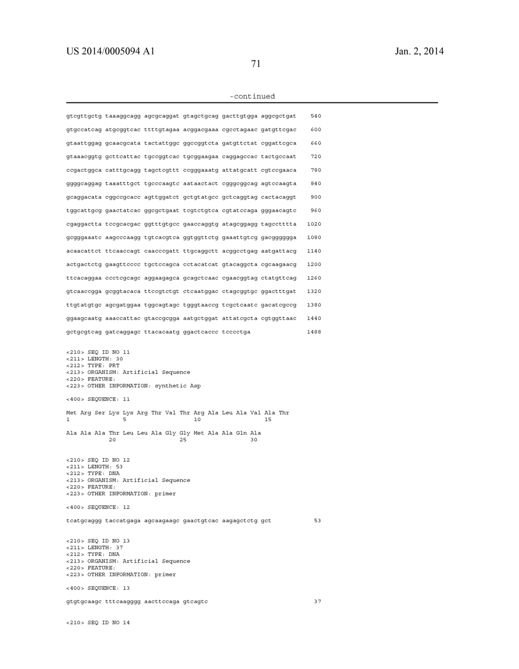 MULTIPLE MUTATION VARIANTS OF SERINE PROTEASE - diagram, schematic, and image 79