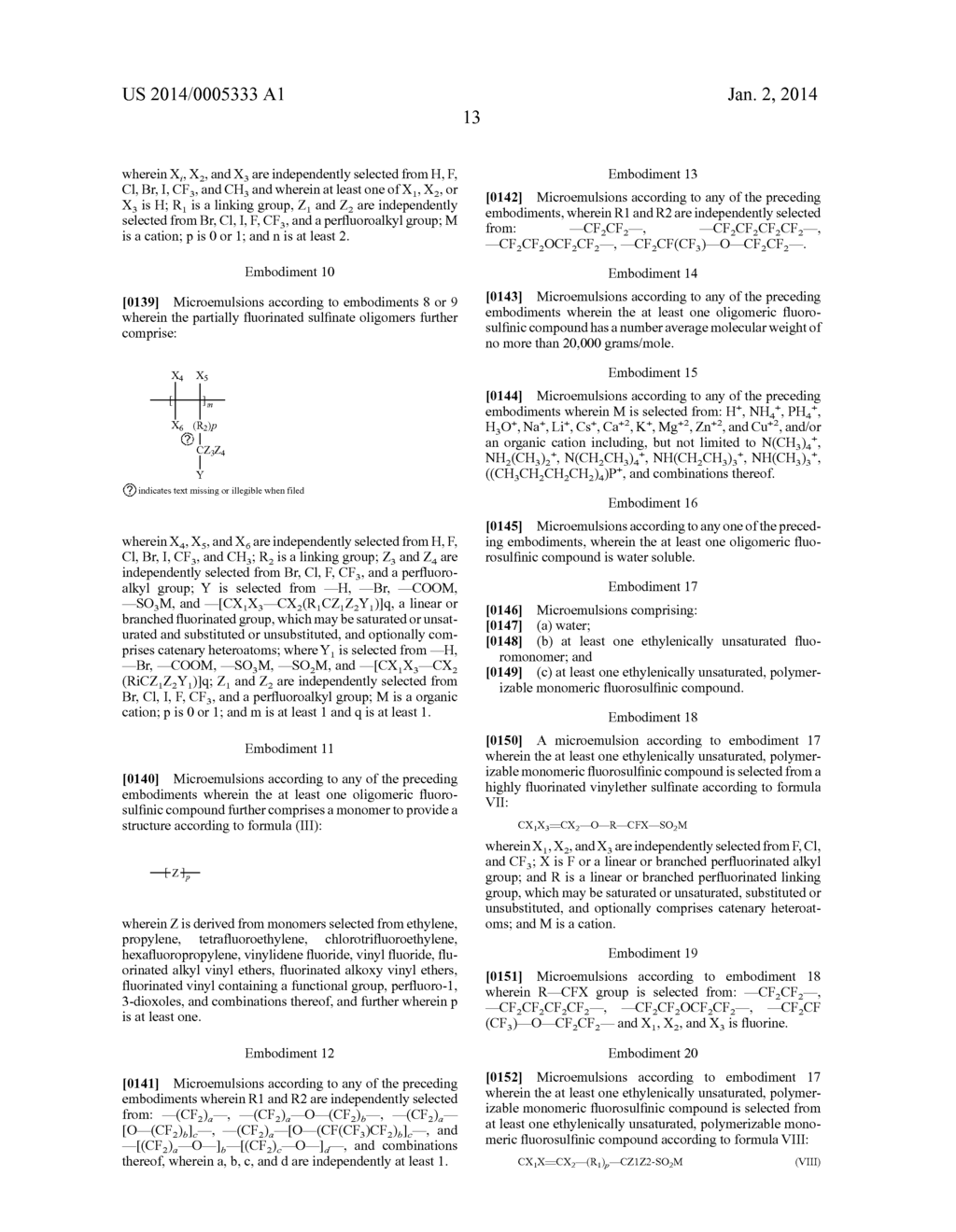 MICROEMULSIONS AND FLUOROPOLYMERS MADE USING MICROEMULSIONS - diagram, schematic, and image 14