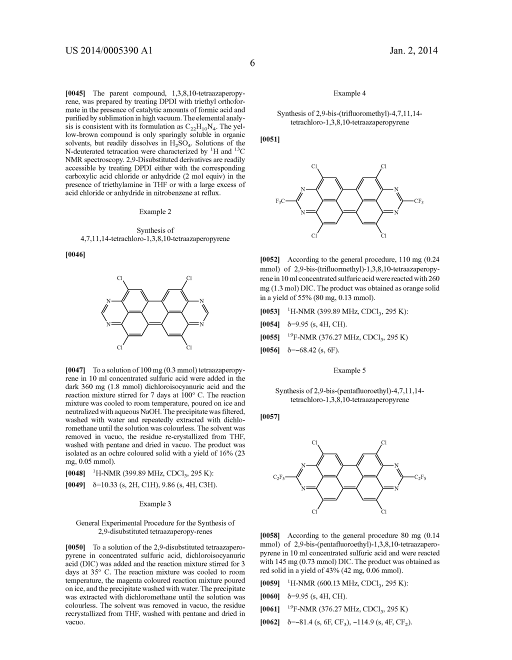 TETRAAZAPEROPYRENE COMPOUNDS AND THEIR USE AS N-TYPE SEMICONDUCTORS - diagram, schematic, and image 15