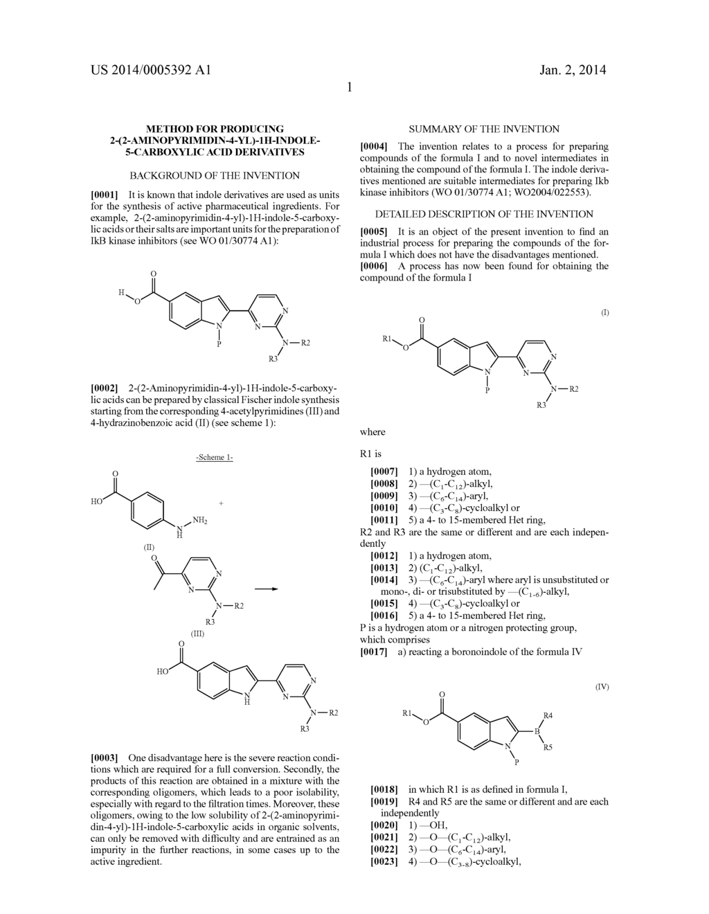METHOD FOR PRODUCING 2-(2-AMINOPYRIMIDIN-4-YL)-1H-INDOLE-5-CARBOXYLIC ACID     DERIVATIVES - diagram, schematic, and image 02