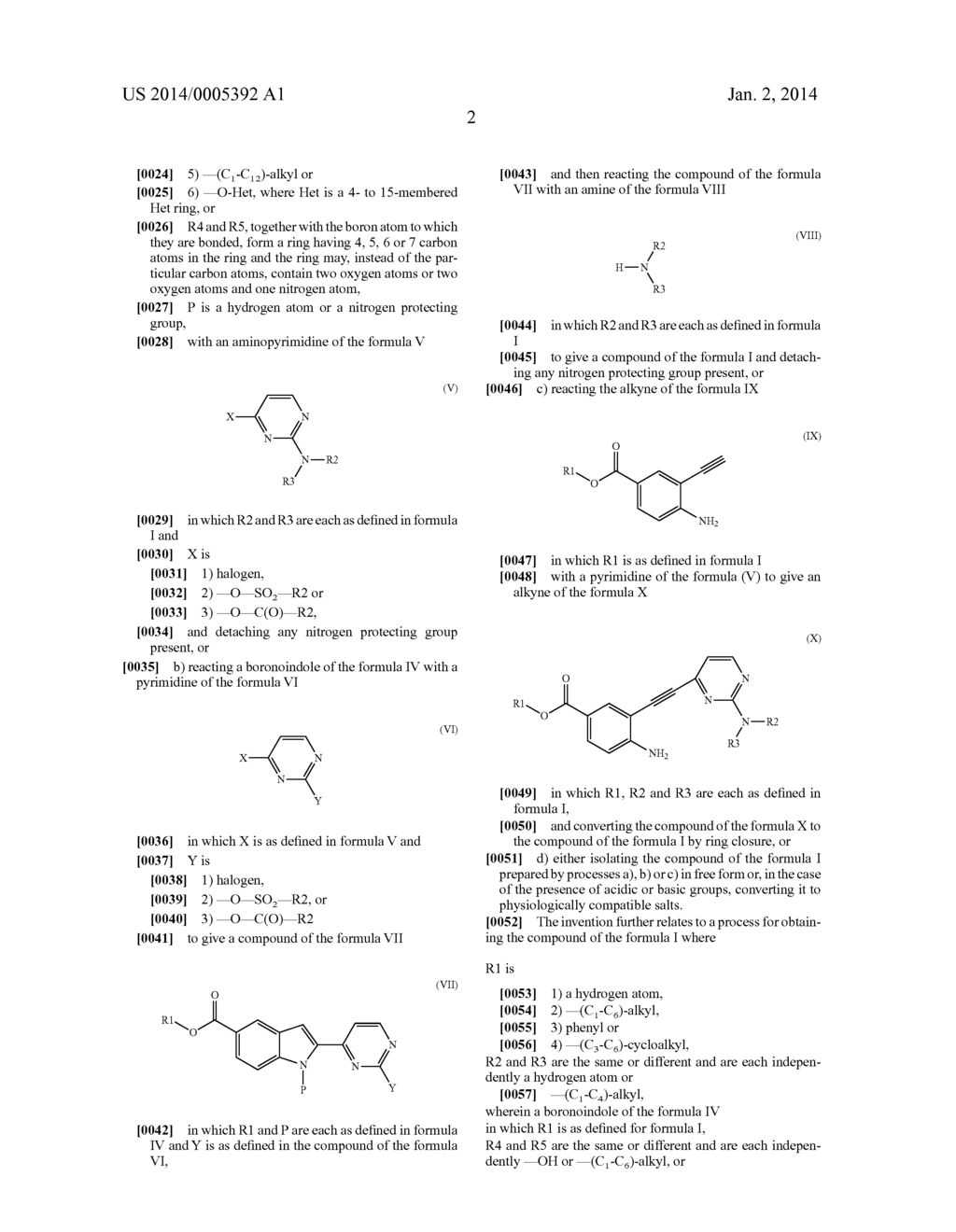 METHOD FOR PRODUCING 2-(2-AMINOPYRIMIDIN-4-YL)-1H-INDOLE-5-CARBOXYLIC ACID     DERIVATIVES - diagram, schematic, and image 03