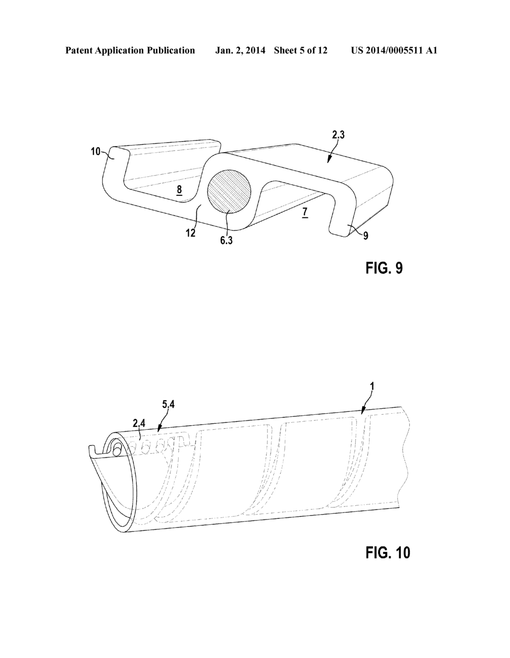 Implantable Medical Tube Arrangement - diagram, schematic, and image 06