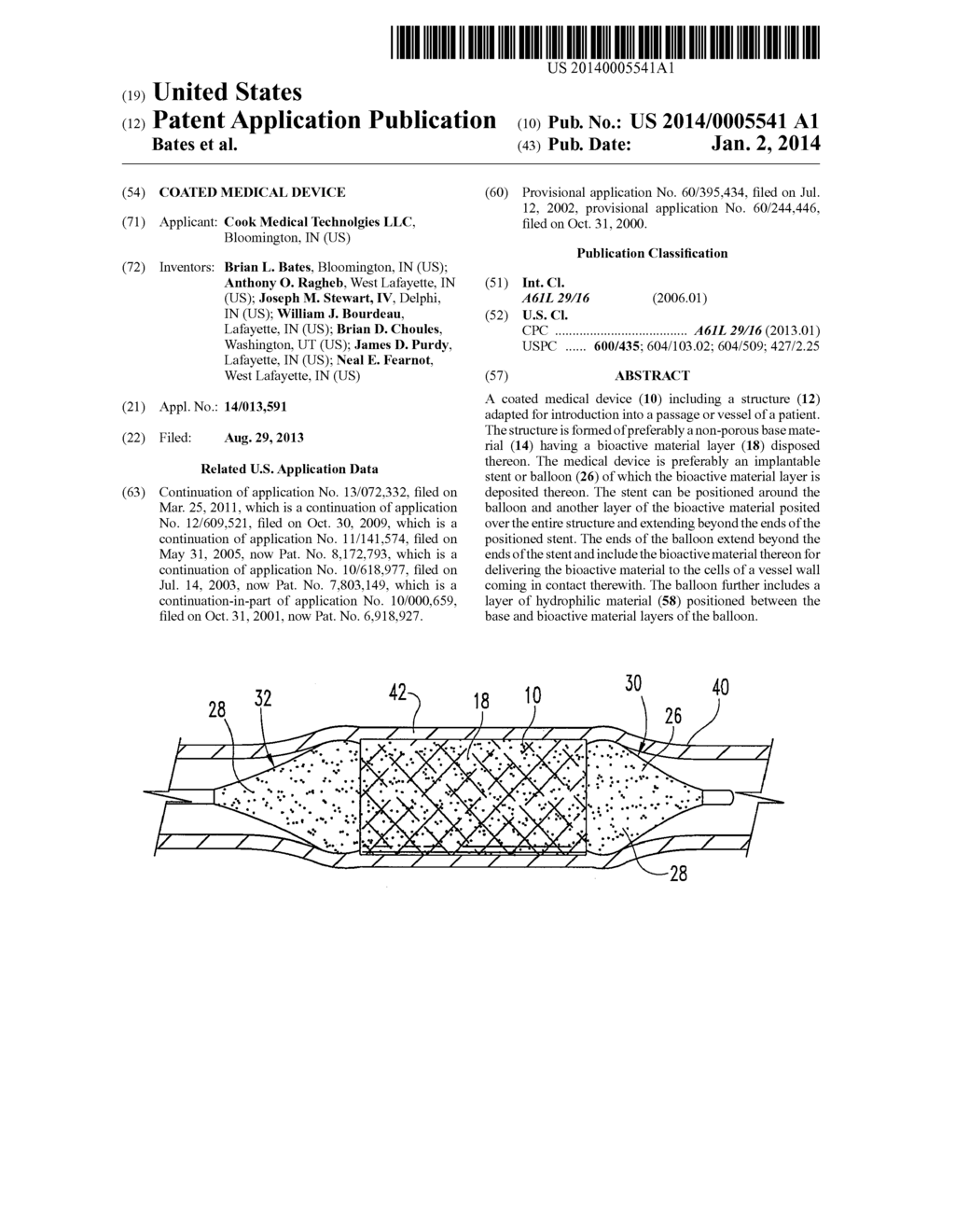 COATED MEDICAL DEVICE - diagram, schematic, and image 01