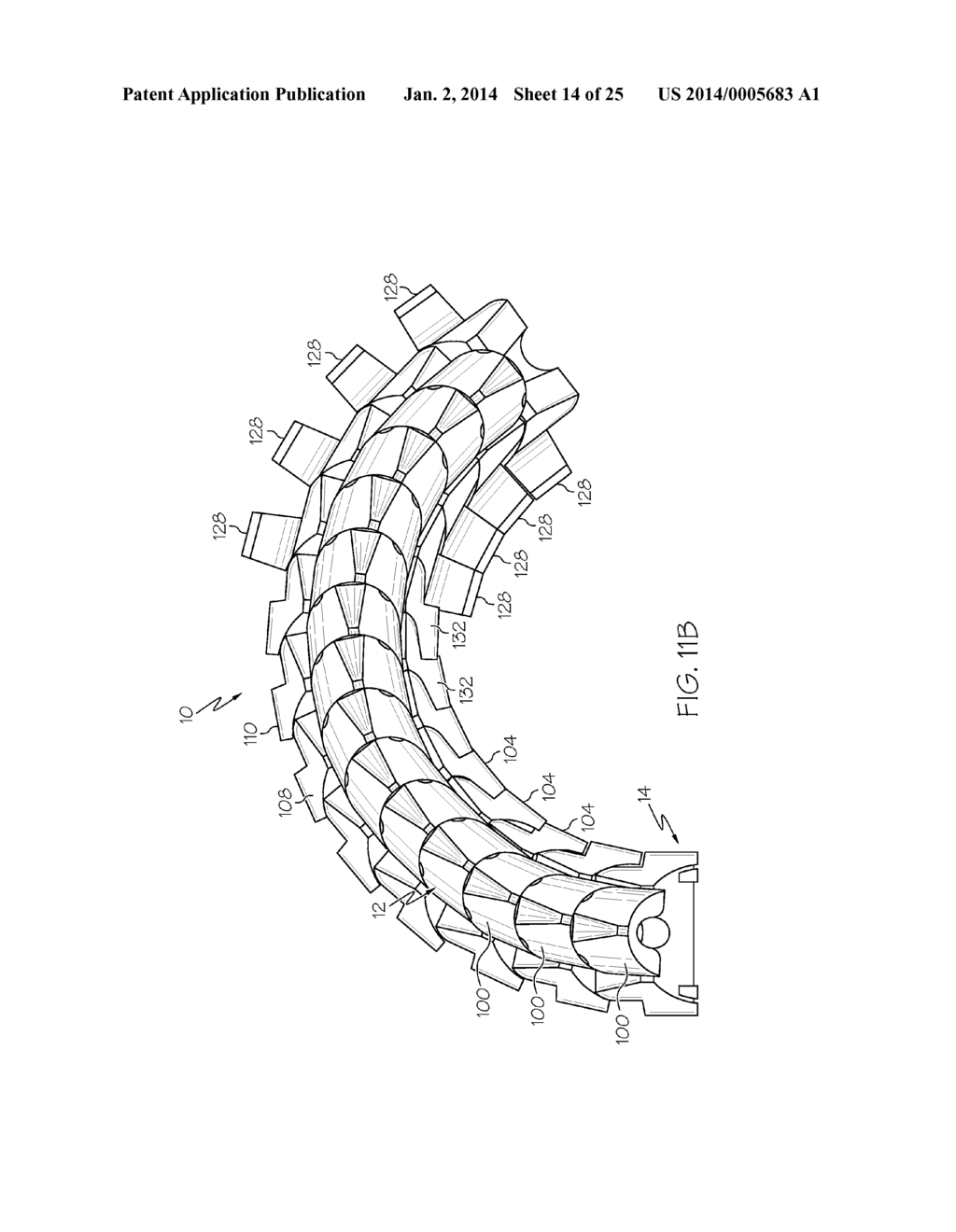 HIGHLY ARTICULATED ROBOTIC PROBES AND METHODS OF PRODUCTION AND USE OF     SUCH PROBES - diagram, schematic, and image 15