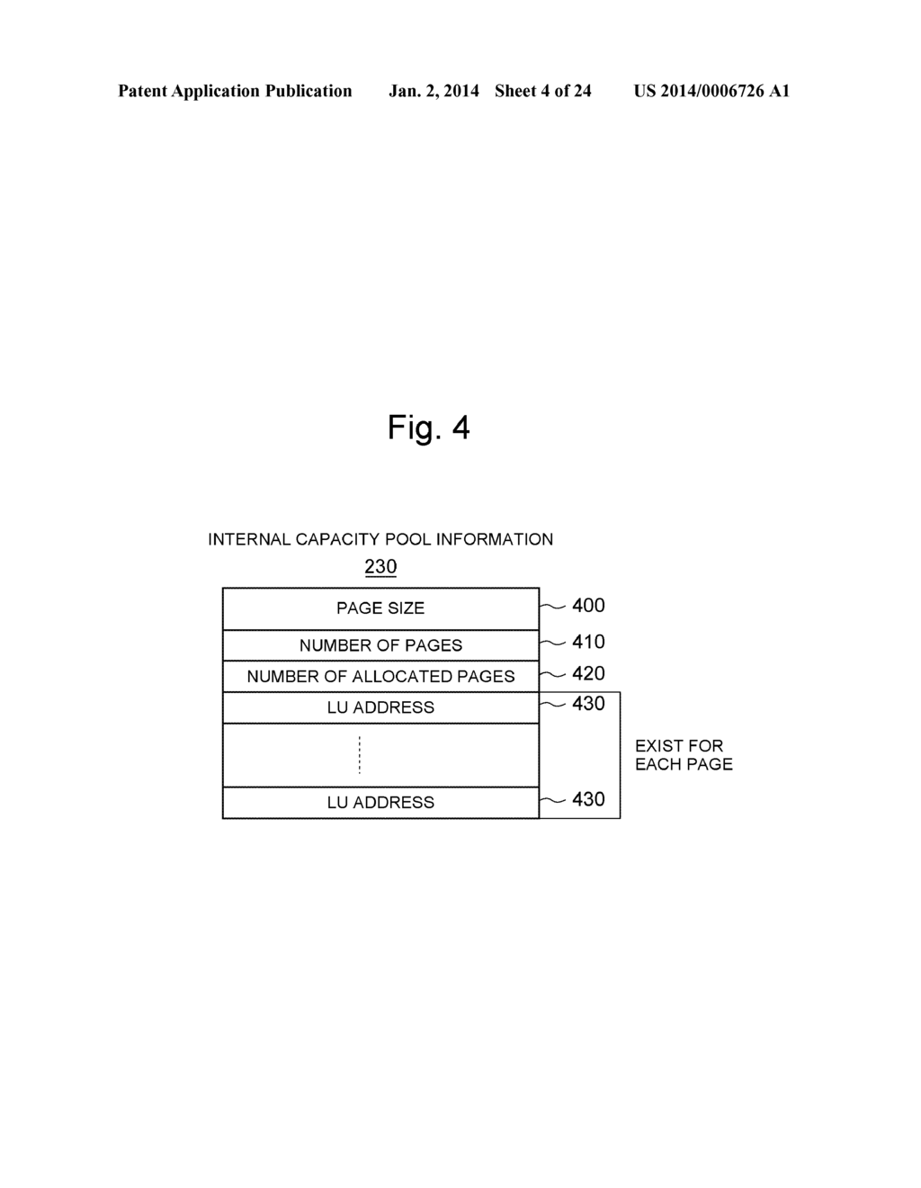 STORAGE SYSTEM COMPRISING MULTIPLE STORAGE APPARATUSES WITH BOTH STORAGE     VIRTUALIZATION FUNCTION AND CAPACITY VIRTUALIZATION FUNCTION - diagram, schematic, and image 05