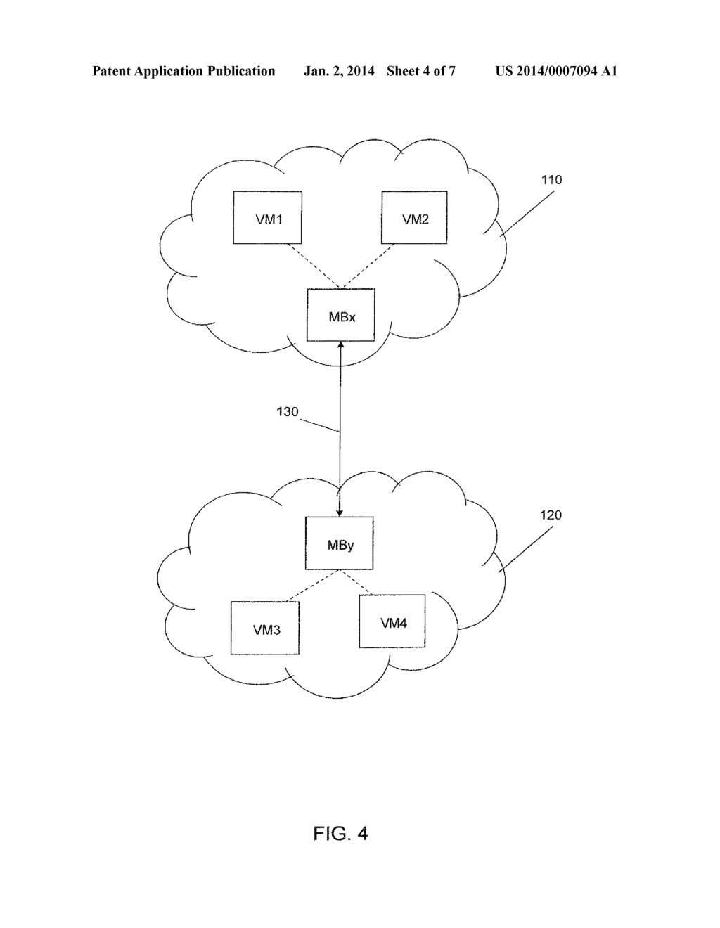 METHOD AND APPARATUS TO REPLICATE STATEFUL VIRTUAL MACHINES BETWEEN CLOUDS - diagram, schematic, and image 05