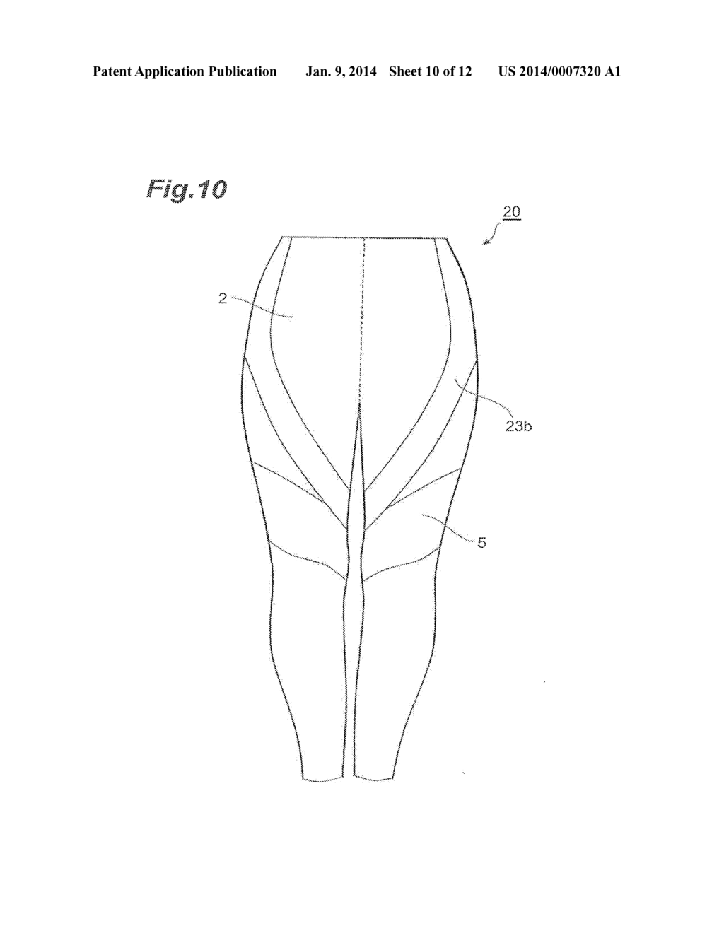 GARMENT WITH CROTCH PART - diagram, schematic, and image 11