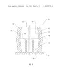 SHOCK ABSORBING LAYER WITH INDEPENDENT ELEMENTS diagram and image