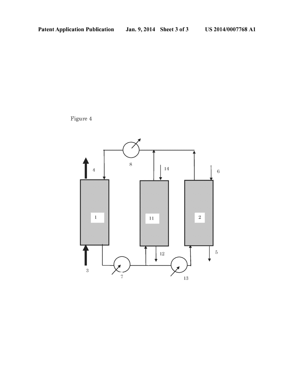 METHOD AND APPARATUS FOR SEPARATING MIXED GAS FEED - diagram, schematic, and image 04