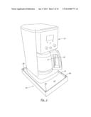 LIQUID OVERFLOW CAPTURE DEVICE FOR SMALL APPLIANCES diagram and image