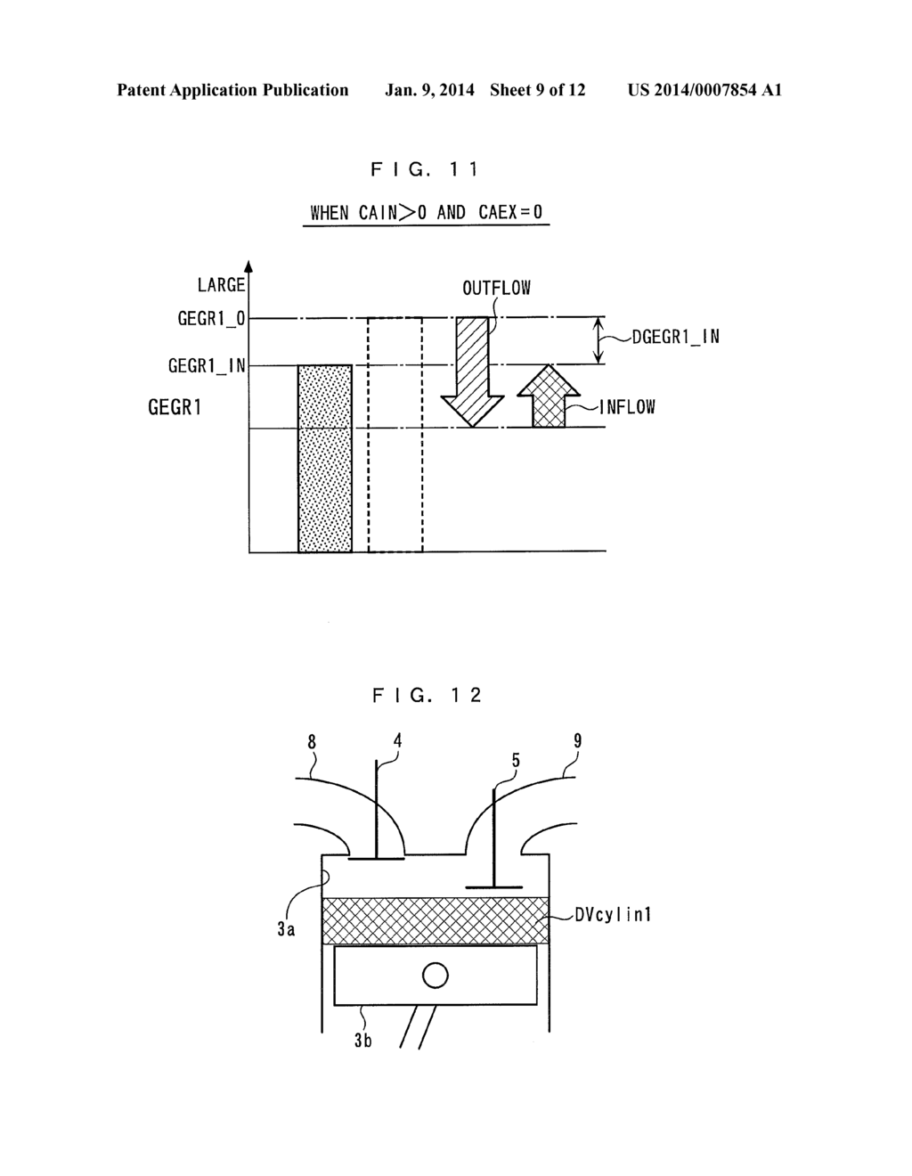 INTERNAL EGR AMOUNT CALCULATION DEVICE FOR INTERNAL COMBUSTION ENGINE - diagram, schematic, and image 10