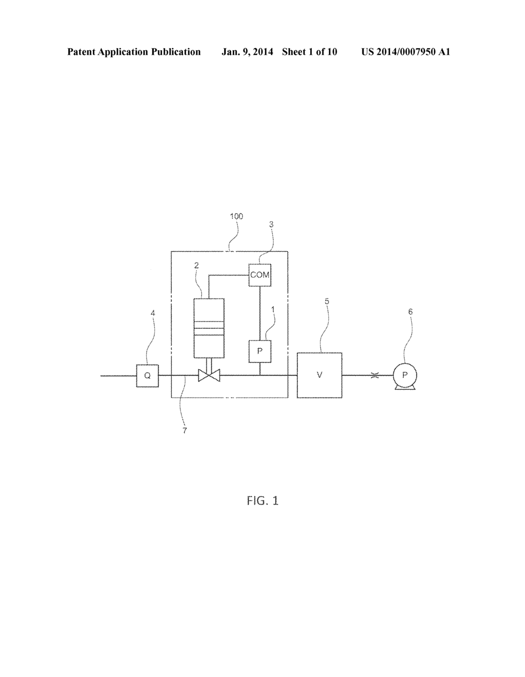 Pressure Control Device, Flow Rate Control Device and Recording Medium     Having Programs Used for Pressure Control Device, Recording Medium Having     Programs Used for Flow Rate Control Device - diagram, schematic, and image 02