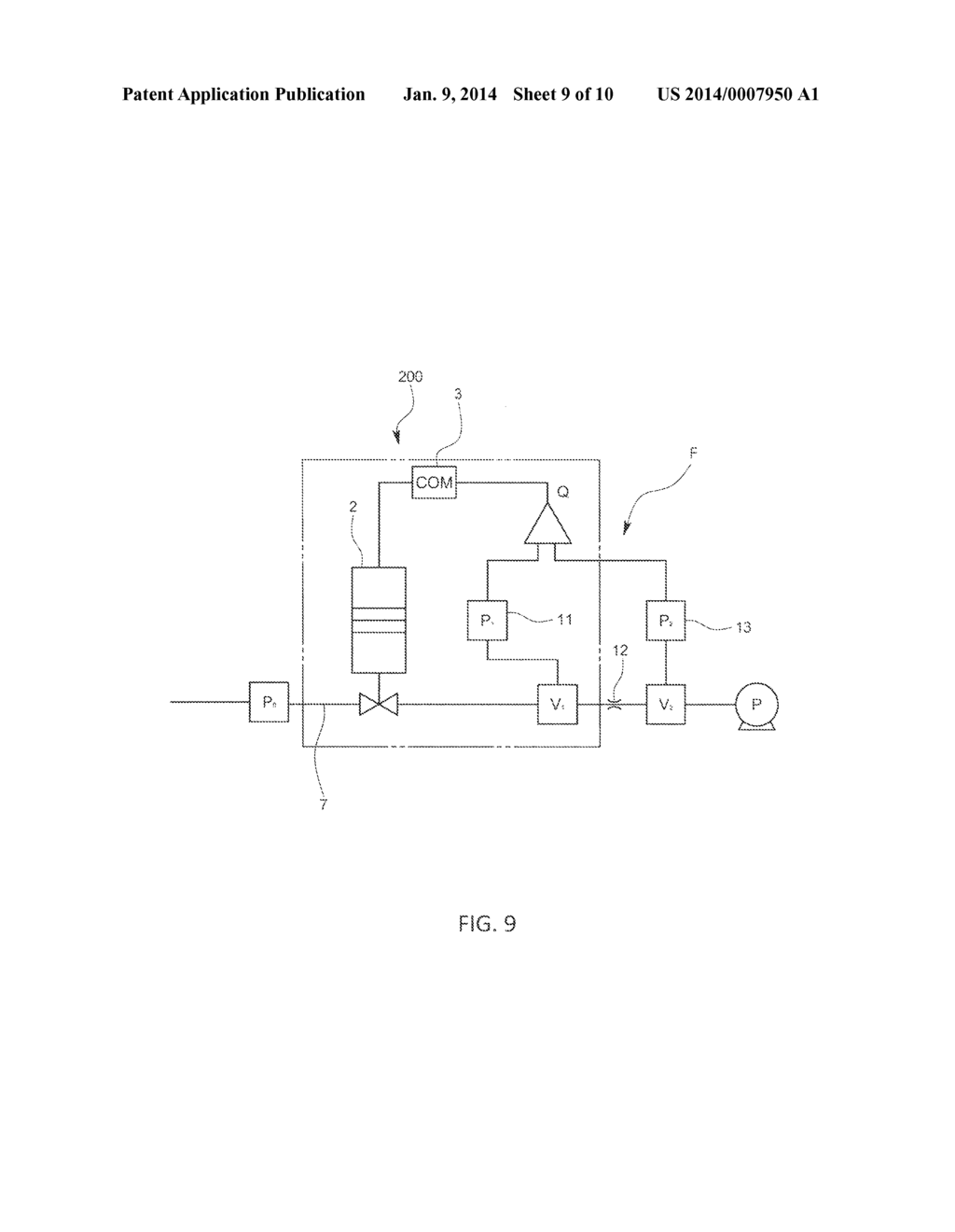 Pressure Control Device, Flow Rate Control Device and Recording Medium     Having Programs Used for Pressure Control Device, Recording Medium Having     Programs Used for Flow Rate Control Device - diagram, schematic, and image 10