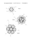 TIRE, THE CARCASS REINFORCEMENT OF WHICH IS REINFORCED WITH A LAYER OF     REINFORCING ELEMENTS IN THE BEAD REGION diagram and image