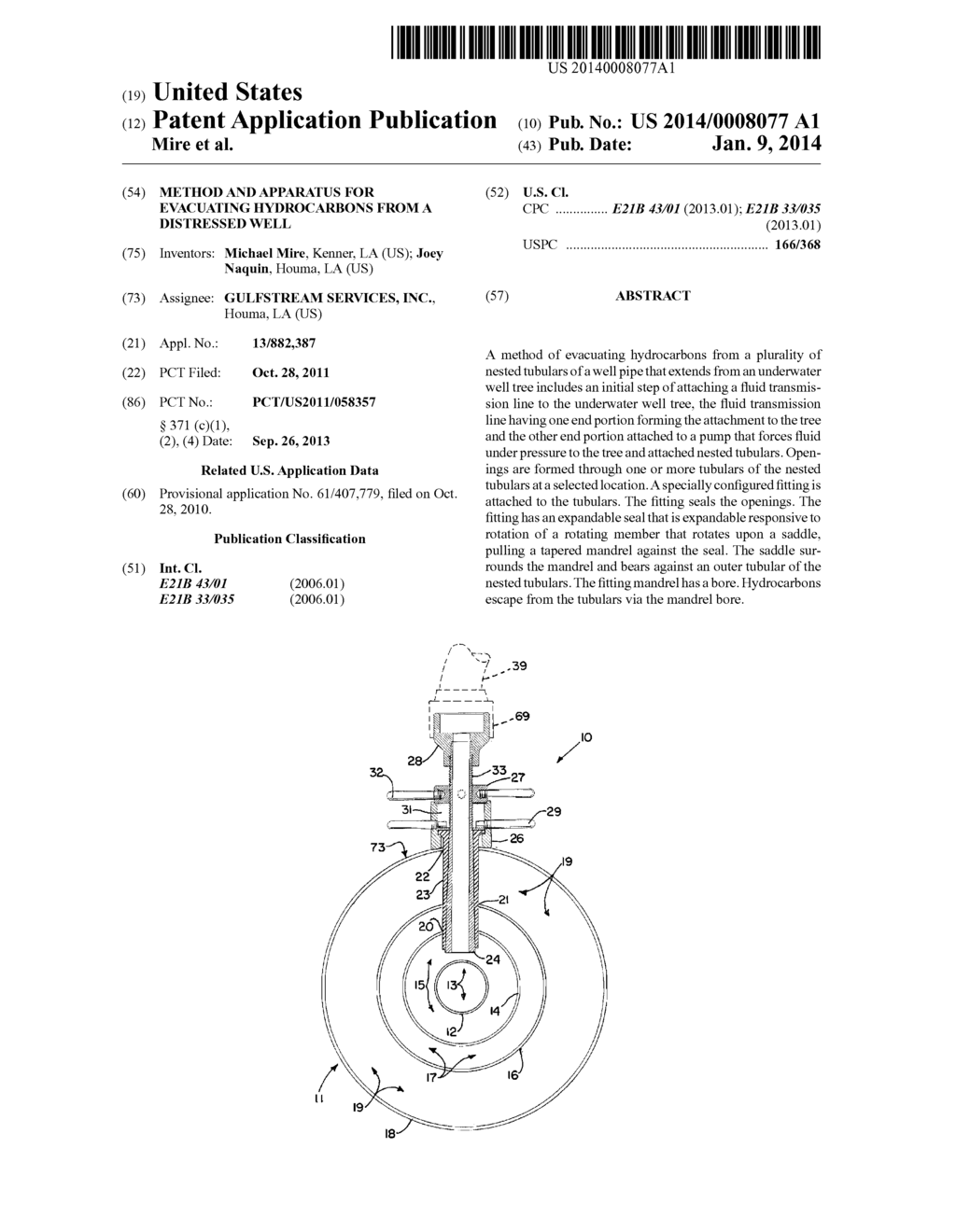 METHOD AND APPARATUS FOR EVACUATING HYDROCARBONS FROM A DISTRESSED WELL - diagram, schematic, and image 01