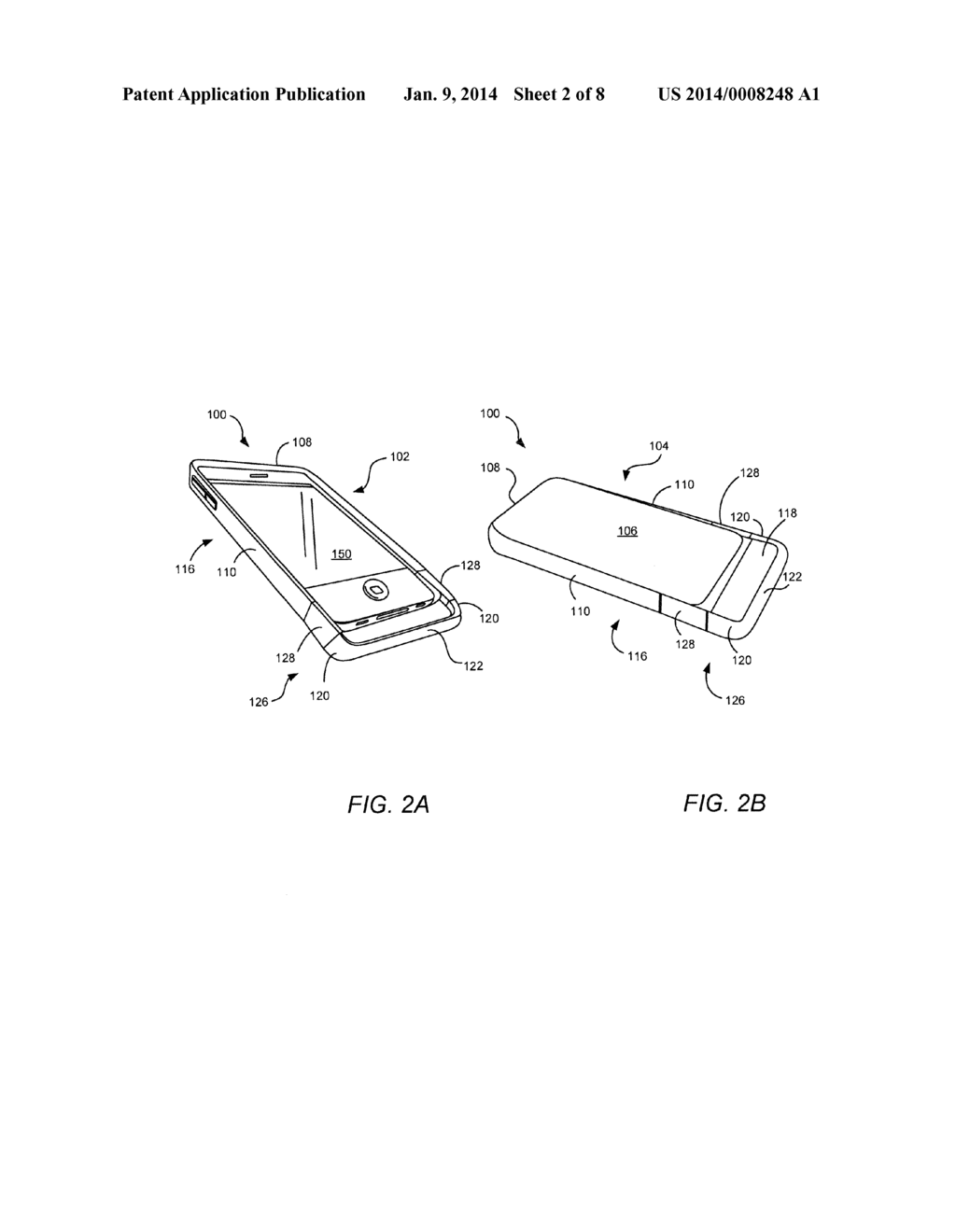 CASE APPARATUSES FOR PORTABLE ELECTRONIC DEVICES - diagram, schematic, and image 03