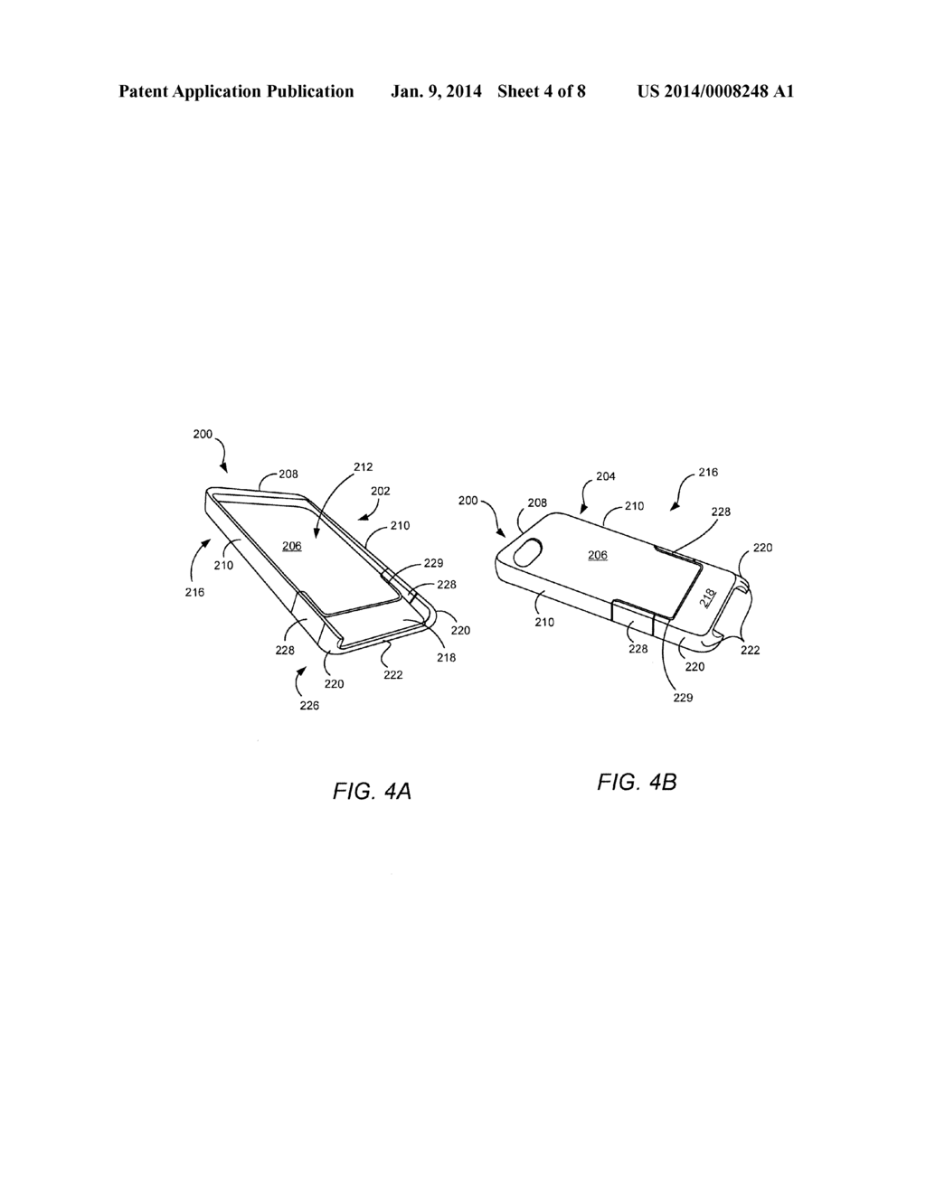 CASE APPARATUSES FOR PORTABLE ELECTRONIC DEVICES - diagram, schematic, and image 05