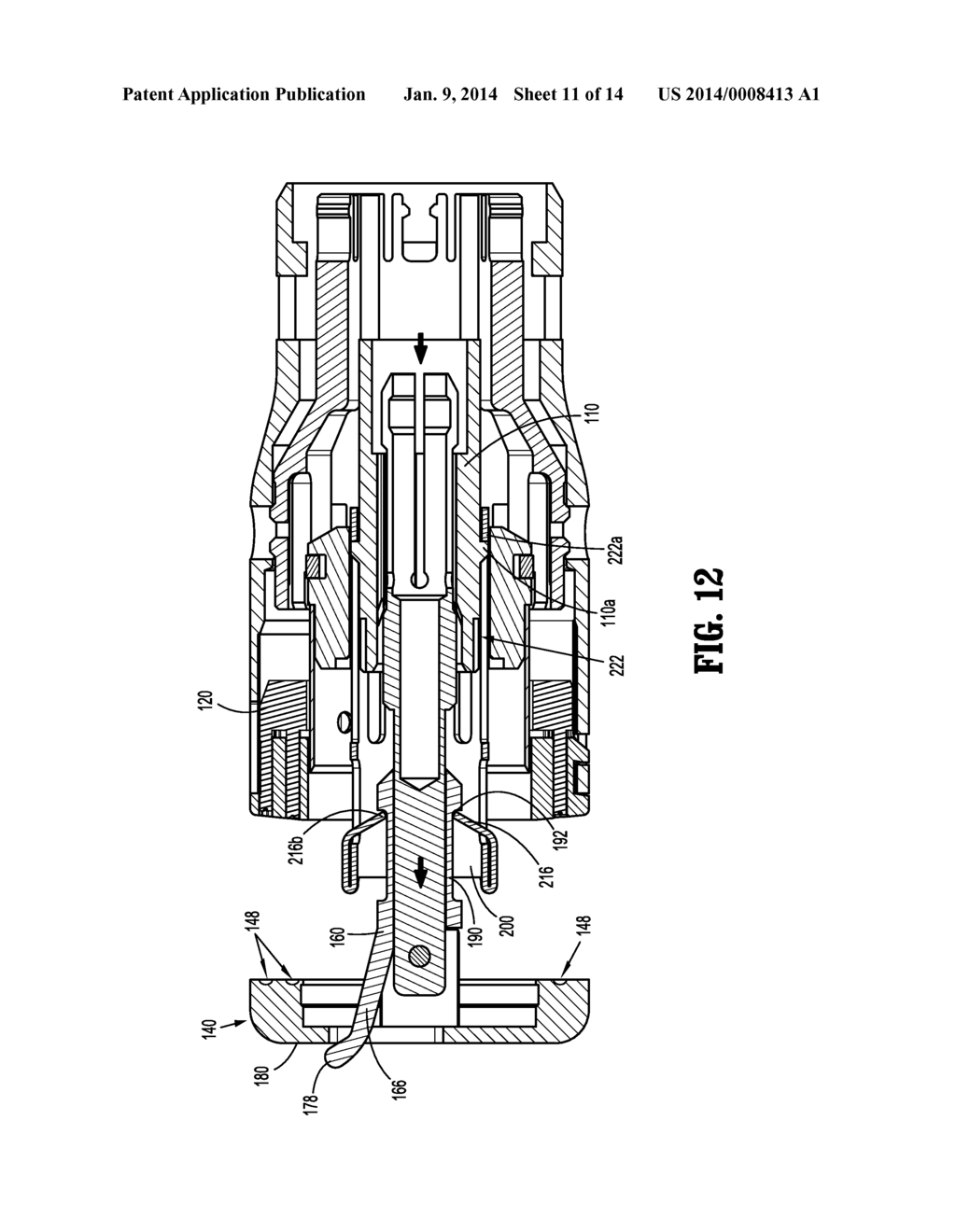 T-SLOT TILT ANVIL FOR CIRCULAR STAPLING INSTRUMENT - diagram, schematic, and image 12