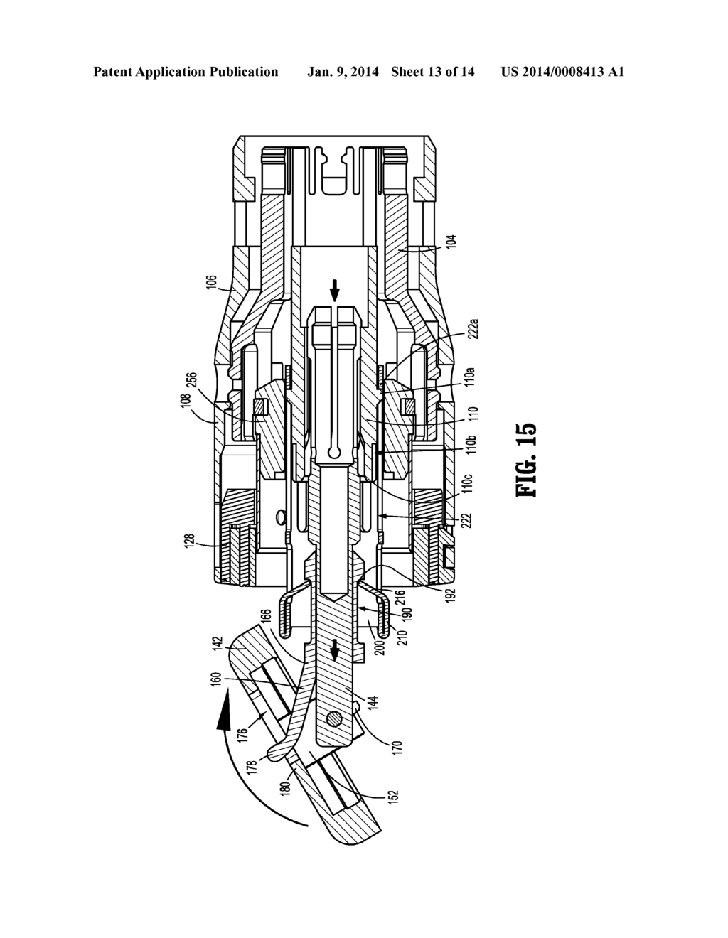 T-SLOT TILT ANVIL FOR CIRCULAR STAPLING INSTRUMENT - diagram, schematic, and image 14