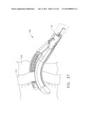 SURGICAL STAPLING DEVICE WITH A CURVED END EFFECTOR diagram and image